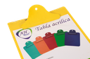 TABLA AH ROYAL DE APOYO PLASTICA OFICIO COLORES SURTIDOS [0146]