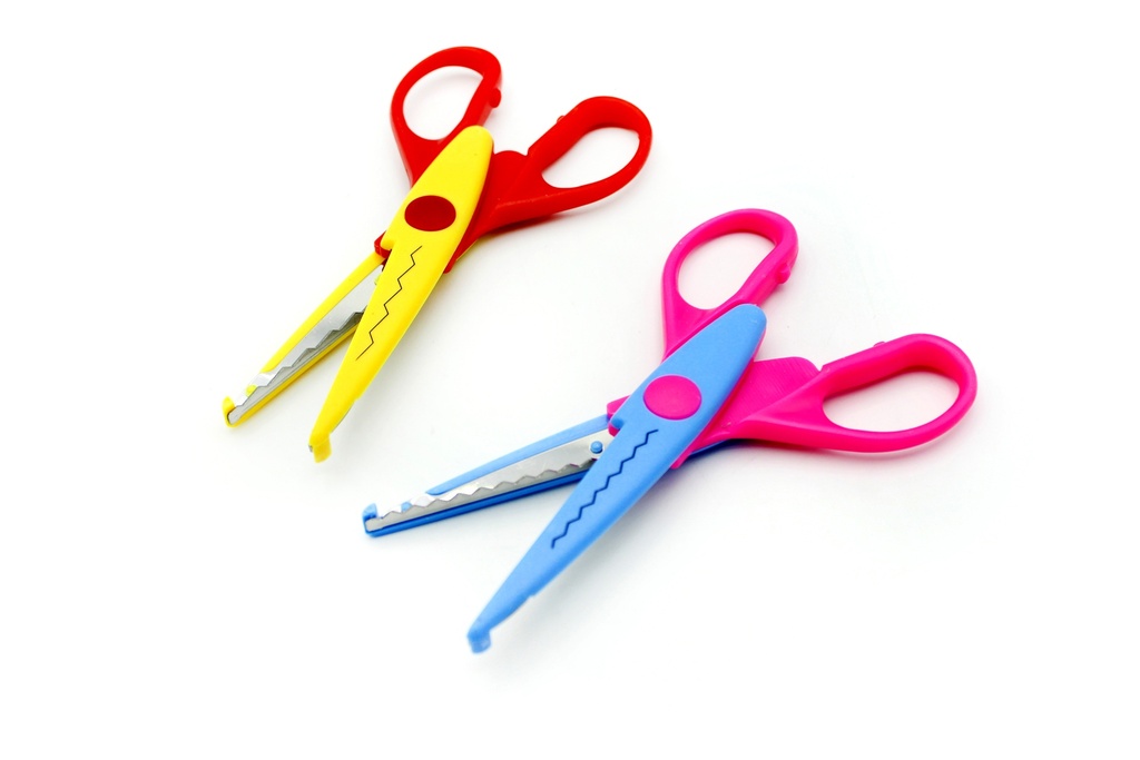 TIJERA ZIG ZAG GRANDE (DISPLAY X 12UNDS)  [PAC2236 / PAC20706-660]