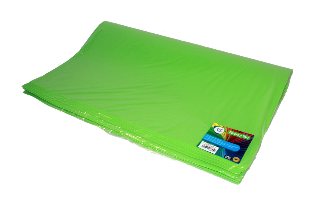 FOAMY PLIEGO AH ROYAL VERDE LIMON (PAQUETE X10UNDS) [AH50102215/PAC40255-3583]