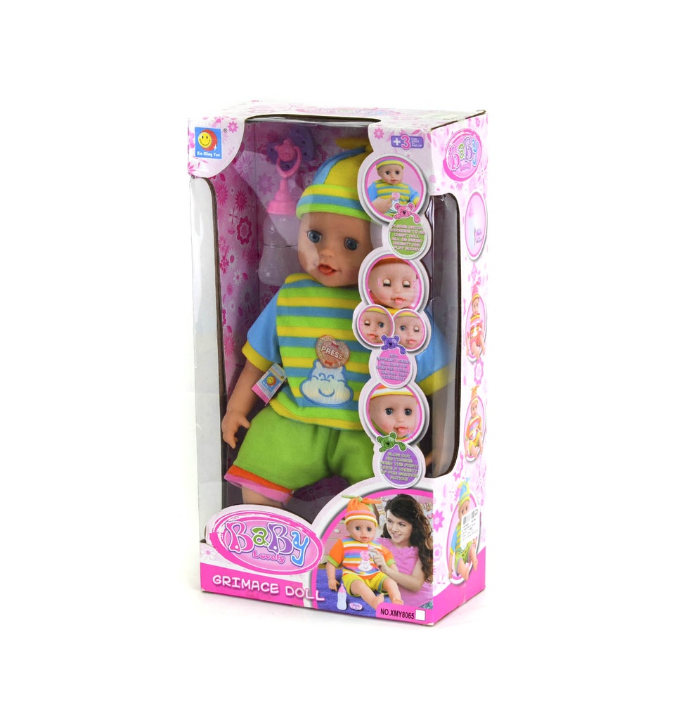 18 PULGADAS B / O MUÑECA, GOROO CON MOÑO [XMY8065]