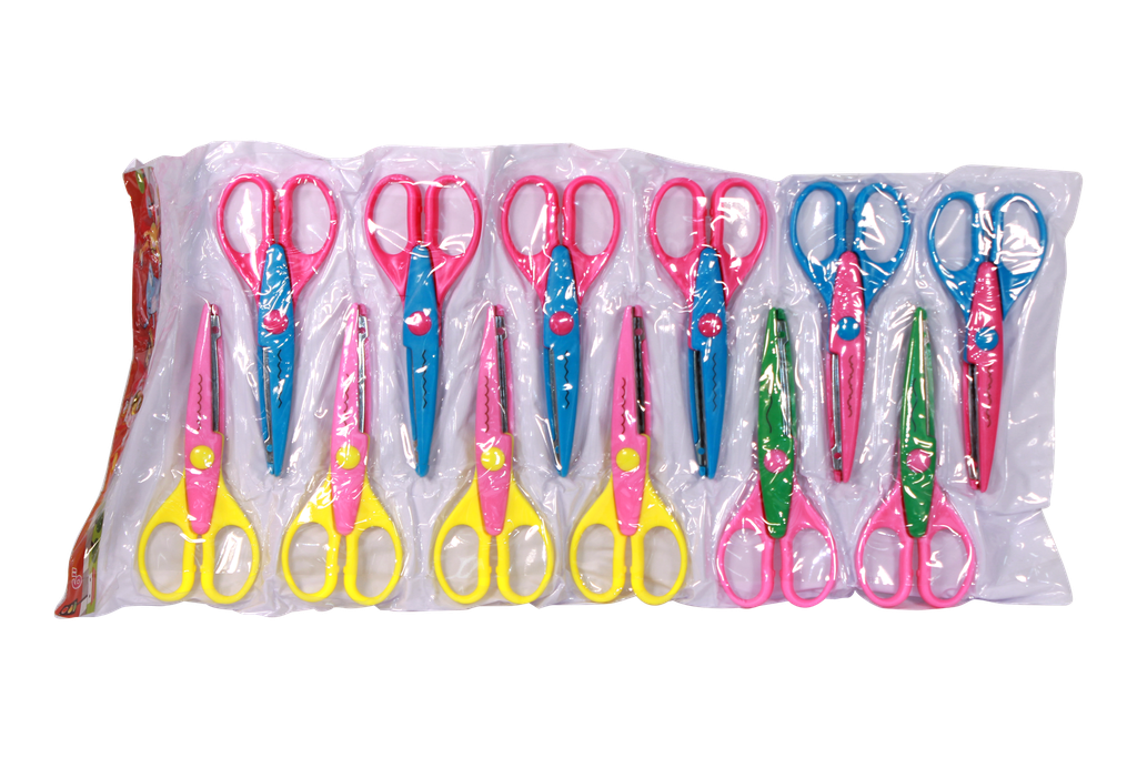 TIJERA ZIG-ZAG PEQ / PAC2235 (DISPLAY X 12UNDS)  [PAC30005-117]