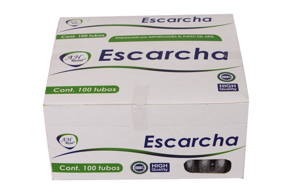 TUBO DE ESCARCHA PLATEADA []