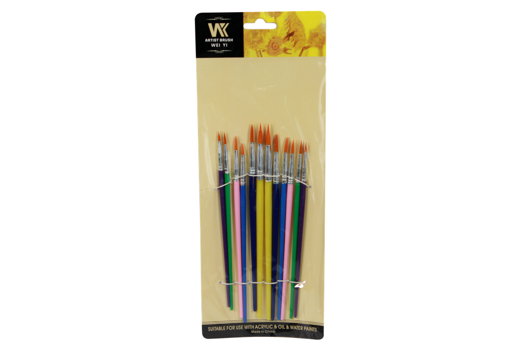 PINCEL ARTIST BRUSHES AB251-12 REDONDO PLASTICO [PAC20186 / PAC20187-12]