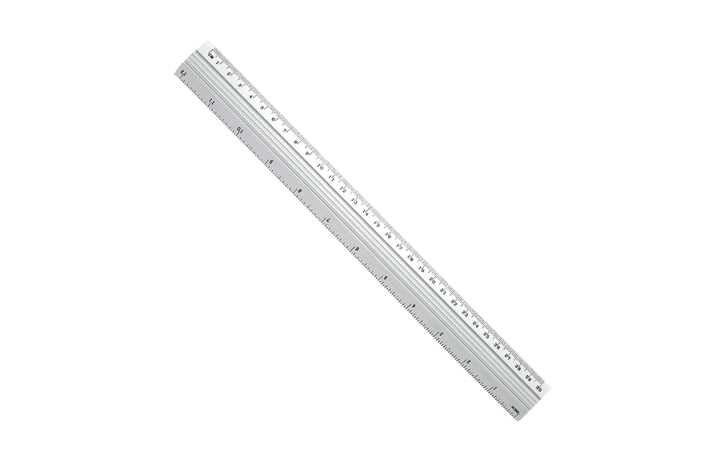 REGLA METALICA GRANDE DE 50CM CAJA X 600 UNDS [PAC30114 / PAC10042]