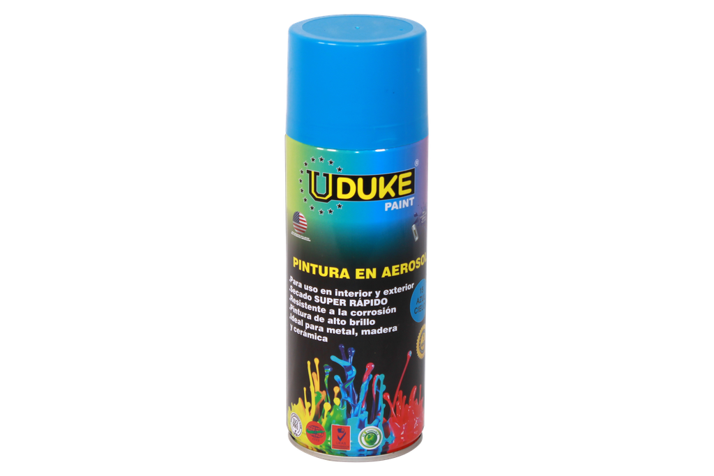 PINTURA EN AEROSOL UDUKE AZUL CIELO  EXTRA GRANDE 400ML [15/HT40199]