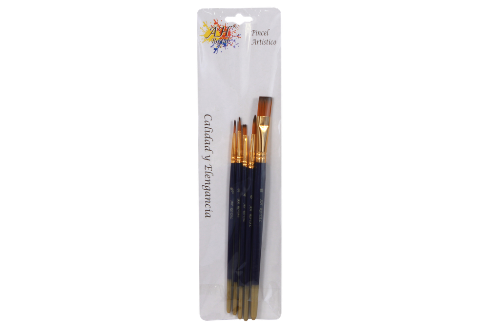 PINCEL AH ROYAL JUEGO SURTIDO X 5 DISPLEY X10 [PAC20088-137]