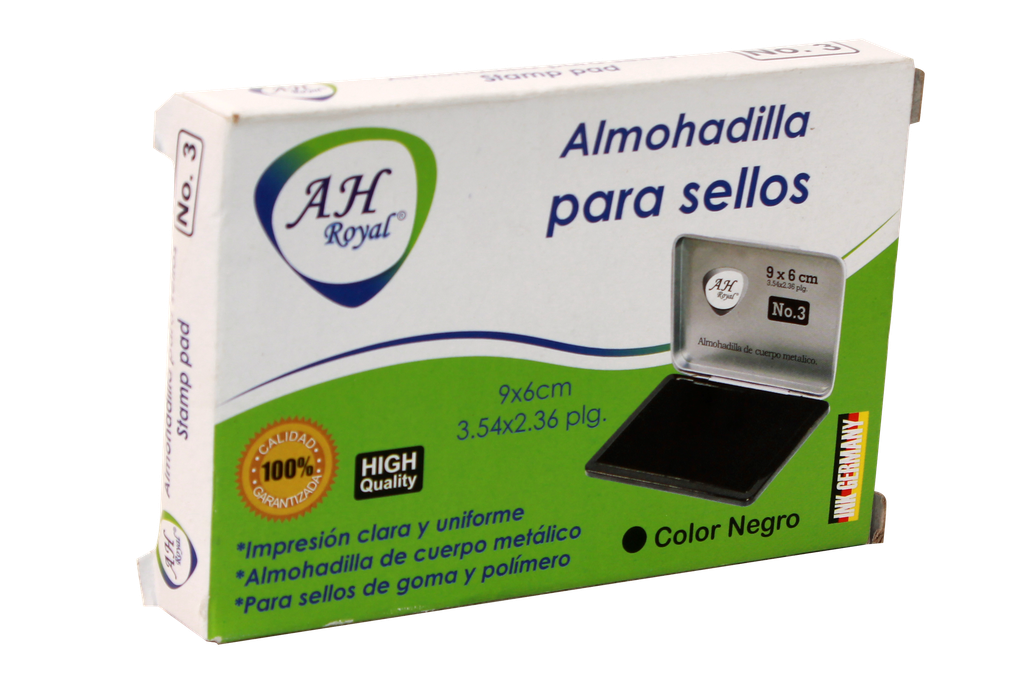 ALMOHADILLA GRANDE PARA SELLO AH ROYAL DISPLAY X12 [PAC50209-1434]