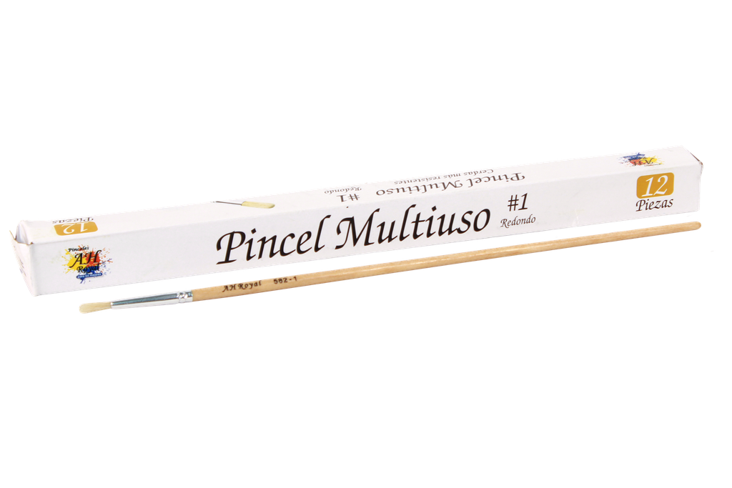 PINCEL CHINO AH ROYAL REDONDO No.1 X DOCENA [PAC80094 / PAC20013]