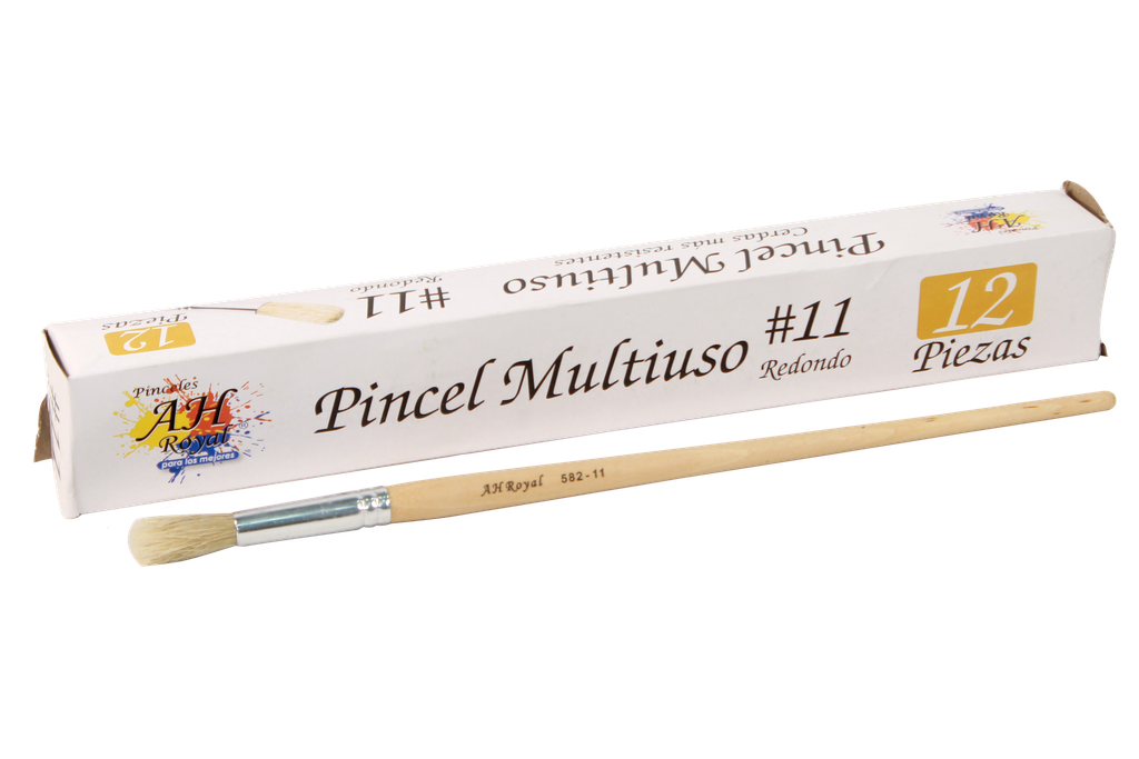 PINCEL CHINO AH ROYAL REDONDO No.11 X DOCENA [PAC80104-1720 / PAC20023-1720]