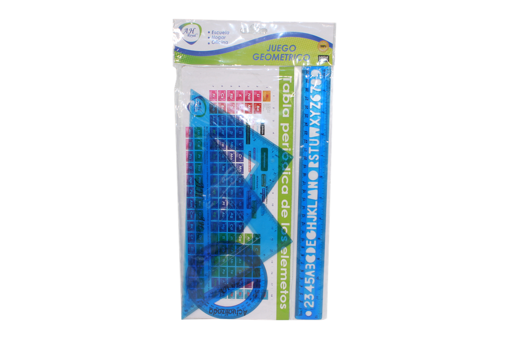 JUEGO GEOMETRICO  AH ROYAL CON TABLA PERIODICA  PC X 288 [PAC2138/PAC10044]6973653179536