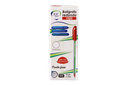 BOLIGRAFO AH ROYAL SEMI GEL 0.7 REDONDO ROJO (DISPLEY X12 UND) CAJA X 144 DPS