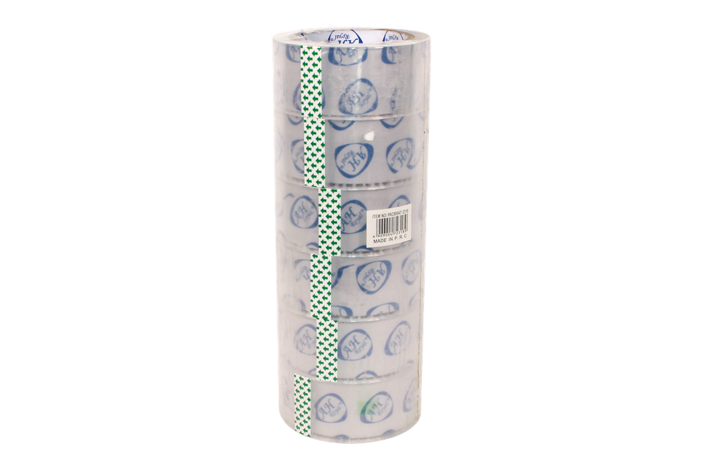 CINTA TRANSPARENTE ANCHA  100  CAJA X 108 UNDS