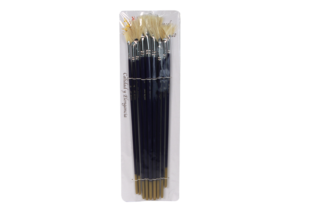 PINCEL AH ROYAL JUEGO ABANICO CERDA X9 DISPLAY X10 [PAC20722-25]