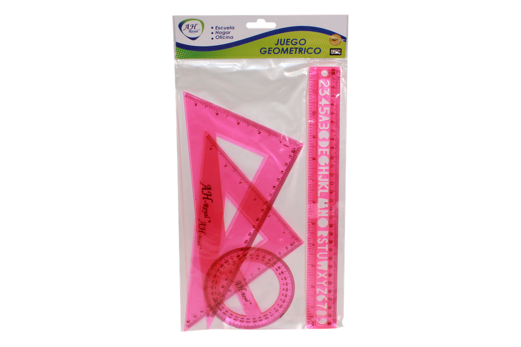 JUEGO GEOMETRICO AH ROYAL GRANDE  SIN TABLA PERIODICA  CAJA X 288 UNDS [PAC2137-PAC20292-273]