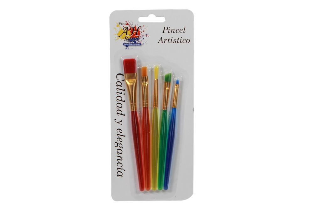 PINCEL AH ROYAL ACRILICO DE COLORES X5 UNDS  CAJA X 480 UNDS [PAC2425 / PAC20035-2732]
