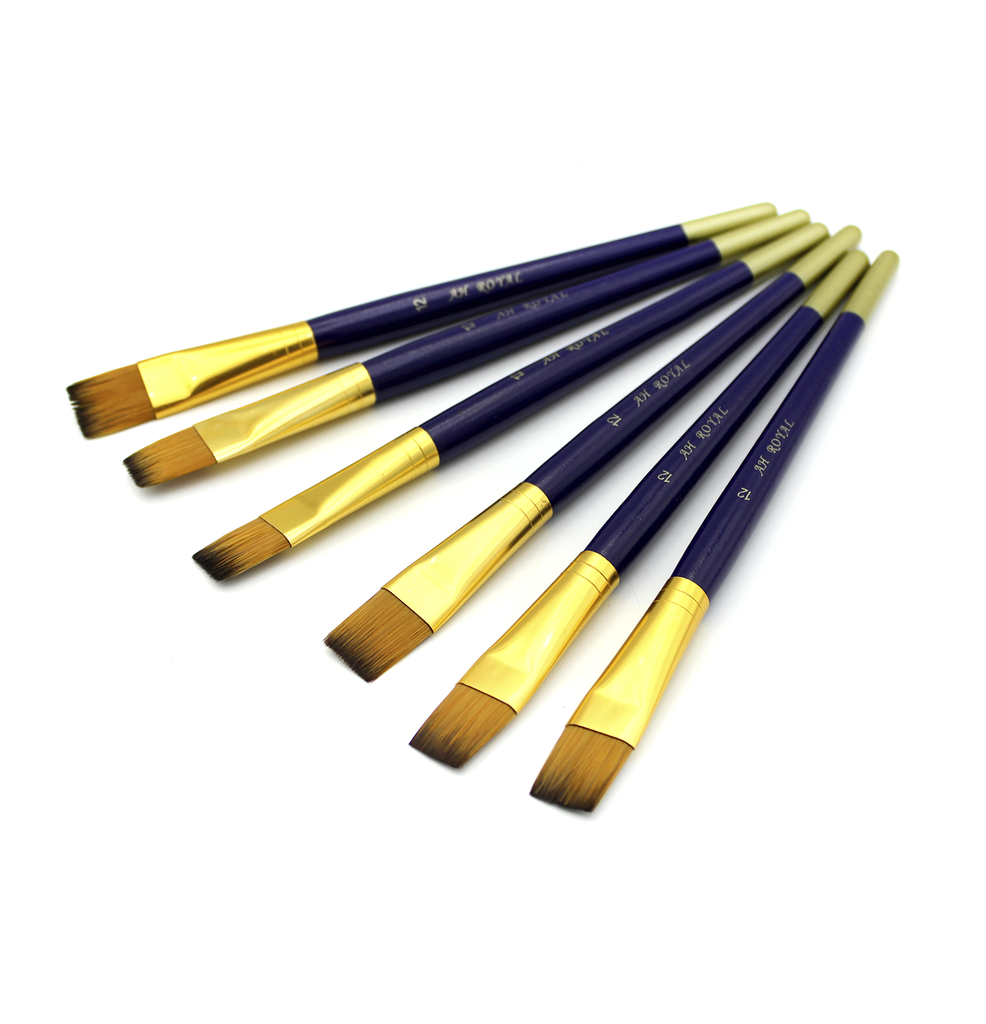 PINCEL AH ROYAL PLANO No. 12 X 6 DISPLEY X10 CAJA X 200 UND [PAC20042]