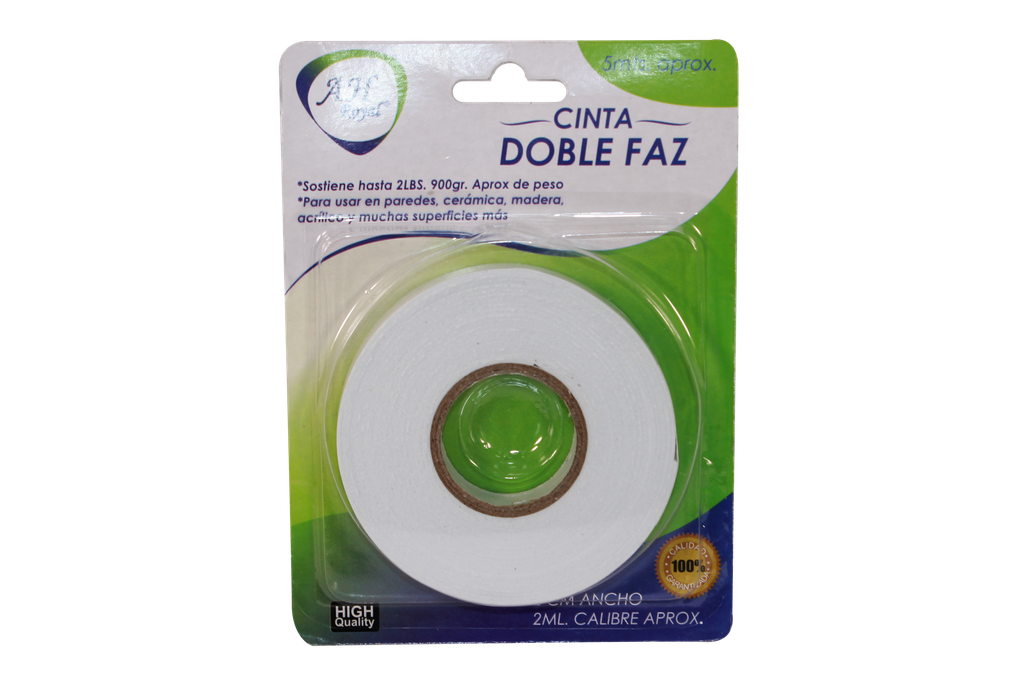 CINTA AH ROYAL DOBLE FAZ DE 4 MTS CAJA X 288 UNDS [ HT40289/PAC90056-326]