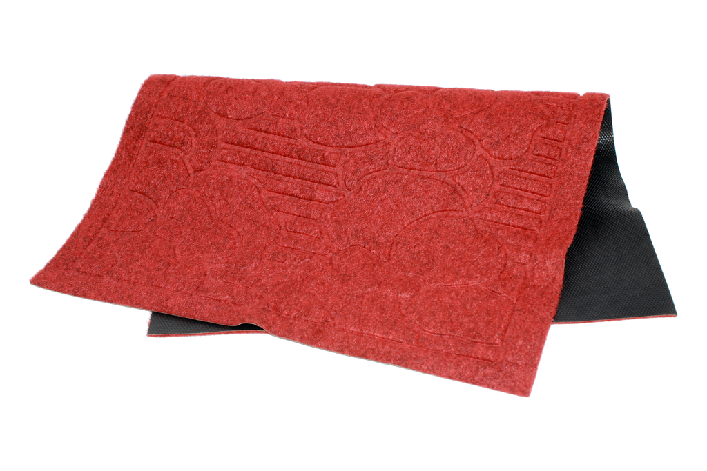 TAPETE DE BIENVENIDO CUADRADO GAMUZA [PAC50011-3310]