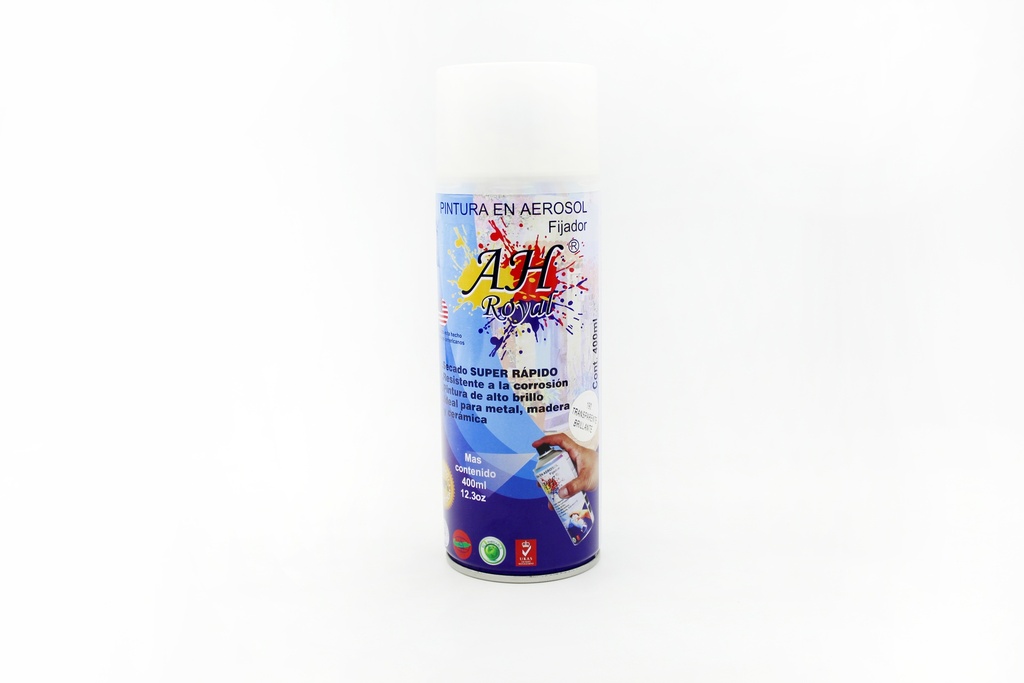 PINTURA AEROSOL  AH ROYAL TRANSPARENTE BRILLANTE [190/HT40214A]