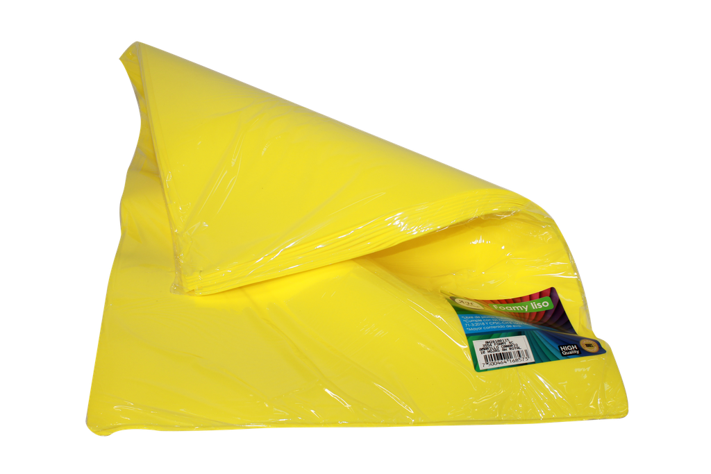 FOAMY 4 CARTAS AH ROYAL AMARILLO CANARIO (PAQUETE X10UNDS) [AH28100115/AH20100115]