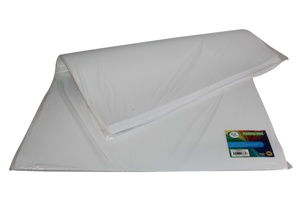 FOAMY PLIEGOS AH ROYAL BLANCO (PAQUETE X10UNDS) [AH50100615/PAC40248-3576]