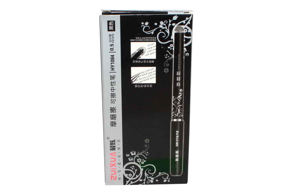 BOLIGRAFO BORRABLE NEGRO 1084 (DISPLAY X 12UNDS)  [QBT/T2625/PAC2209]