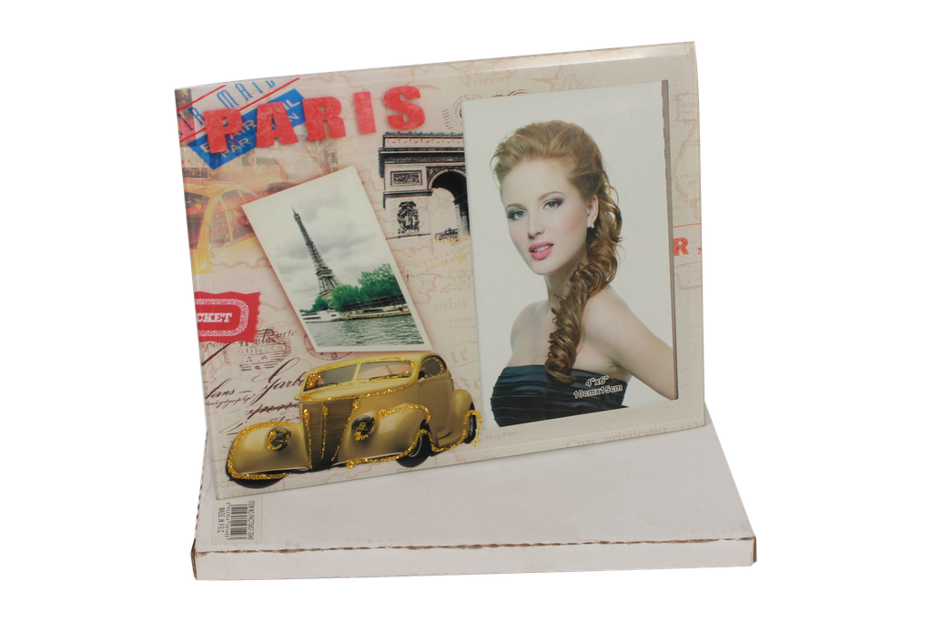 PORTARRETRATO VIDRIO TORRE L124-112 4"X6" [PAC70457-3946]