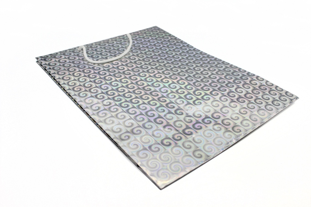 BOLSA DE REGALO HOLOGRAMADA No.5 GRUESA [PAC70496-4033]