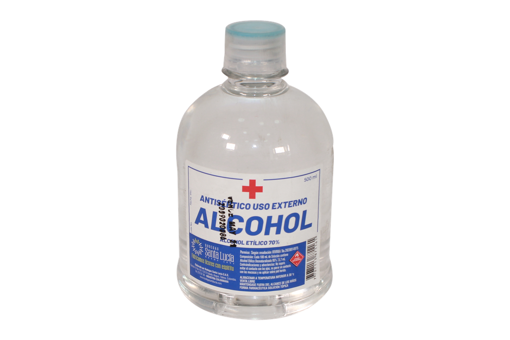 ALCOHOL ANTISEPTICO 70ª  X  500 ML [1593]