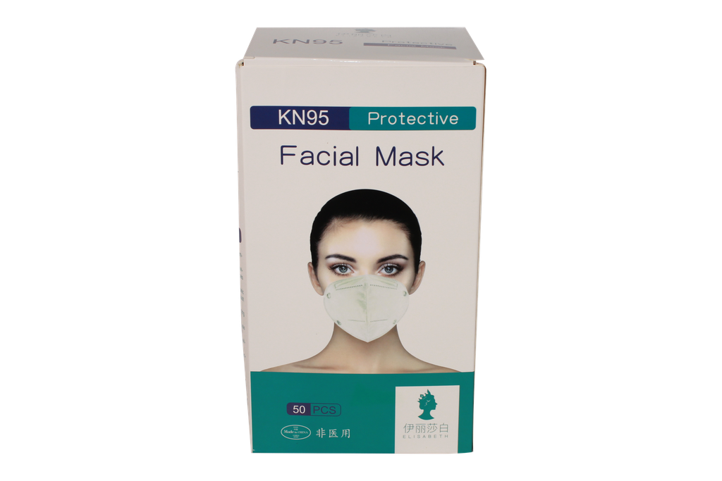 TAPABOCAS TELA NO-TEJIDA KN95 (INVIMA) [HT1445]x 2 und (DISPLAY X 50UNDS)