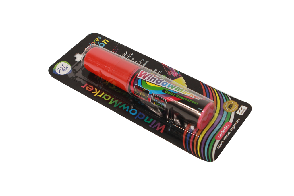 MARCADOR AH ROYAL PARA VENTANA CBM-203/1 ROJO -CAJA X 144 UND- [PAC2568]