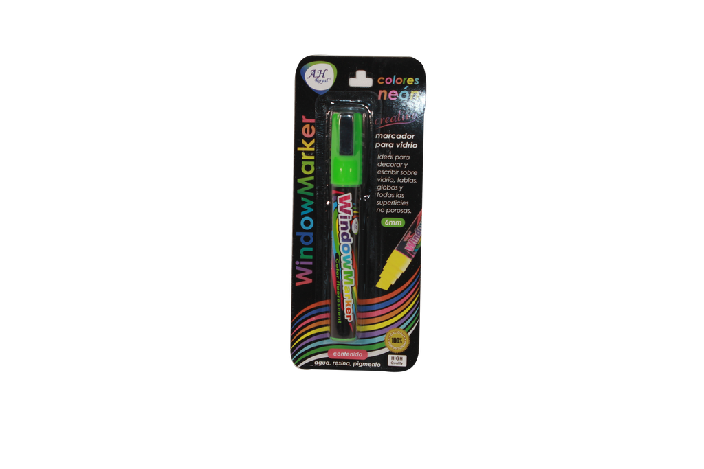 MARCADOR AH ROYAL PARA VENTANA CBM-209/1 VERDE 6 MM[PAC2587]