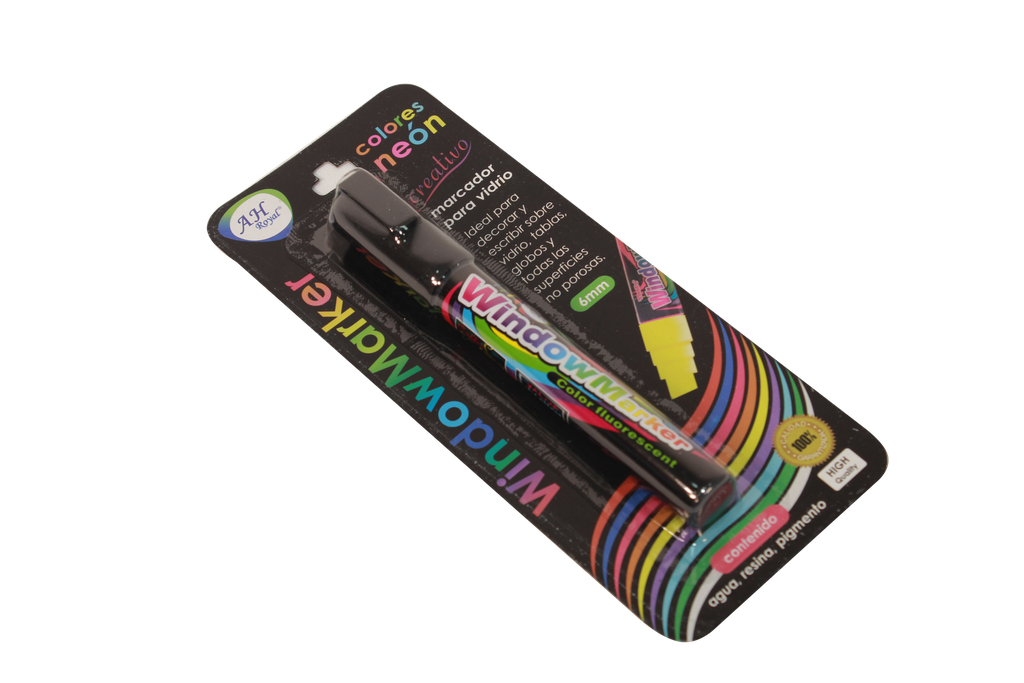 MARCADOR AH ROYAL PARA VENTANA CBM-209/1 NEGRO 6 MM [PAC2592]