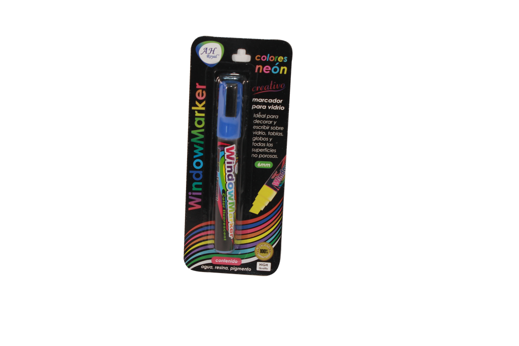 MARCADOR AH ROYAL PARA VENTANA CBM-209/1 AZUL 6 MM [PAC2593]