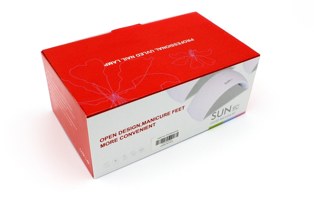 LAMPARA SECADOR DE UÑAS SUN -24 W  LED DIJITAL ESTILO LUNA [PAC90520-629 / PAC80021-629]