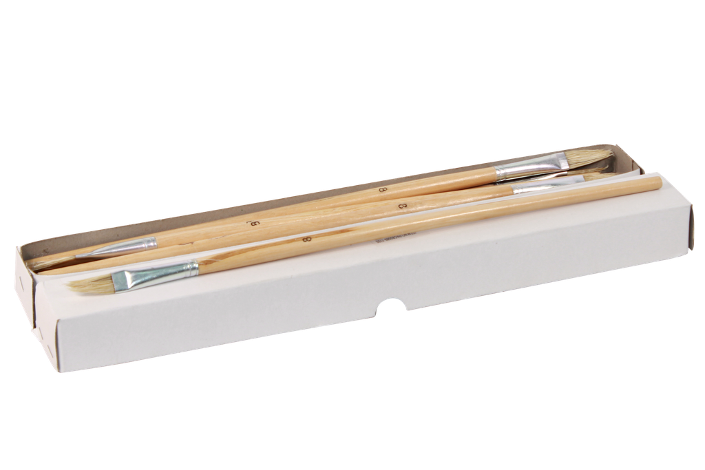 PINCEL CHINO ETERNA PLANO No. 8 X DOCENA [PAC20259-66]