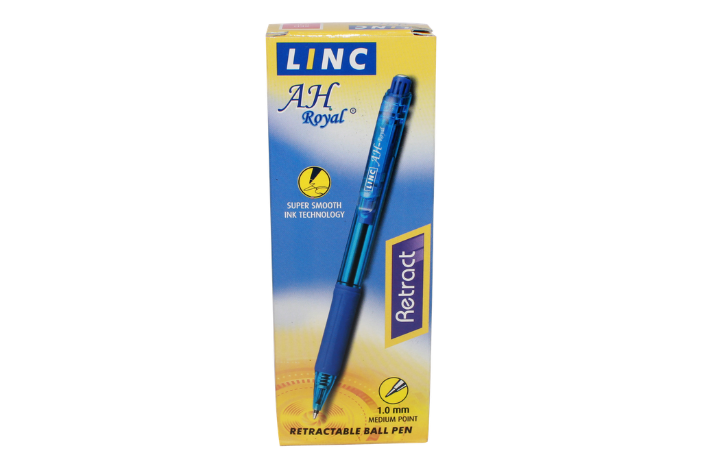 BOLIGRAFO AH ROYAL RETRACTIL  TINTA GEL ROJO  (DISPLAY X12UND) [PAC I-876]