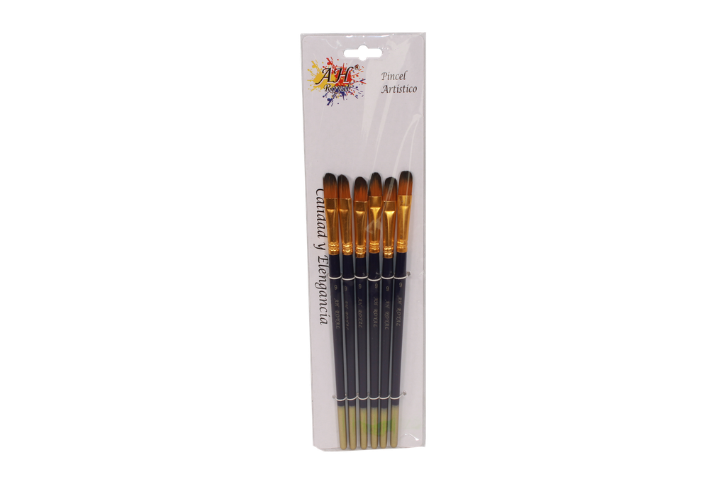 PINCEL AH ROYAL LENGUA DE GATO No.9 X6 DISPLAY X10 [PAC20081-905]