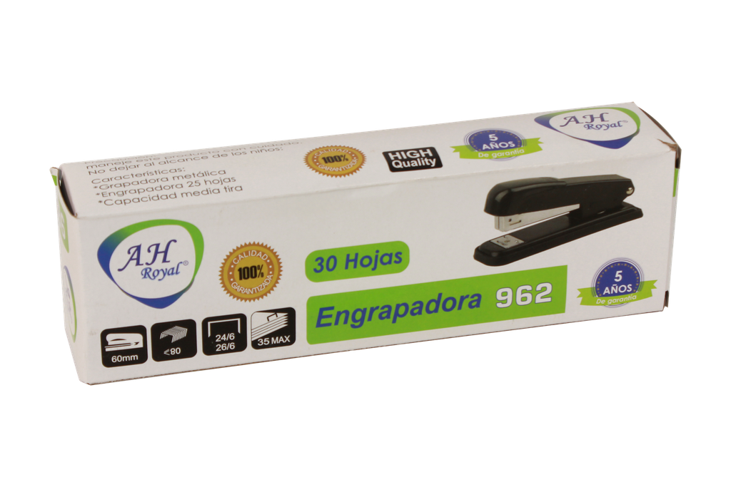 GRAPADORA  AH ROYAL  GRANDE  PARA 30 HOJAS [PAC90643-962]