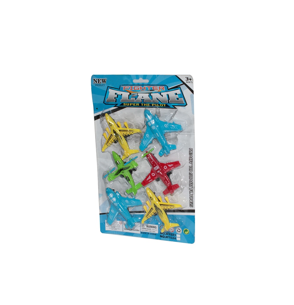 JUGUETE AEROPLANO DESLIZANTE X 6 PCS [HY023.]