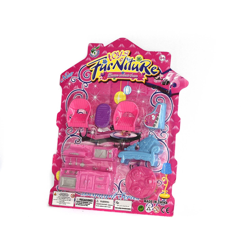 SET DE PRINCESAS X 7 ACCESORIOS [5016B-1]