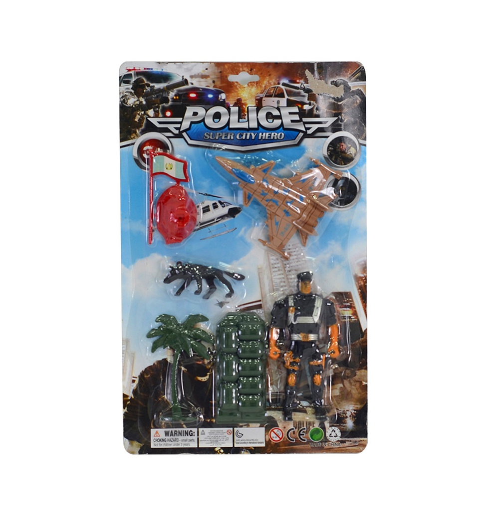 SET ACCESORIOS POLICIA  [A174-2]