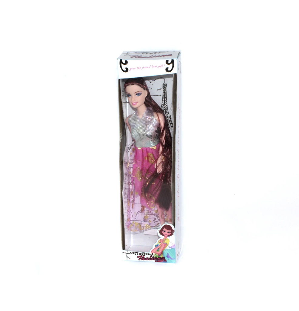 MUÑECA ARTICULADA EN CAJA 4ASST EN [9033D]