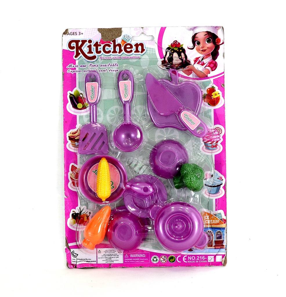 JUEGO DE COCINA ENCARTONADA Nº 216-2 [216-2]