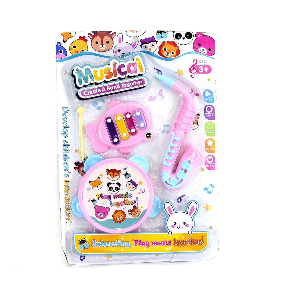 TRAJE DE TAMBOR DE INSTRUMENTO MUSICAL [2Y368-26]