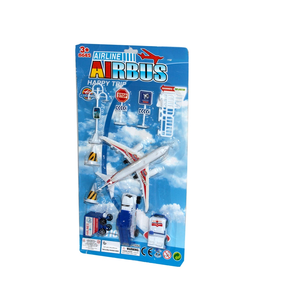 SET DE JUGUETES SERIE AEROPUERTO EN CARTON [6633]