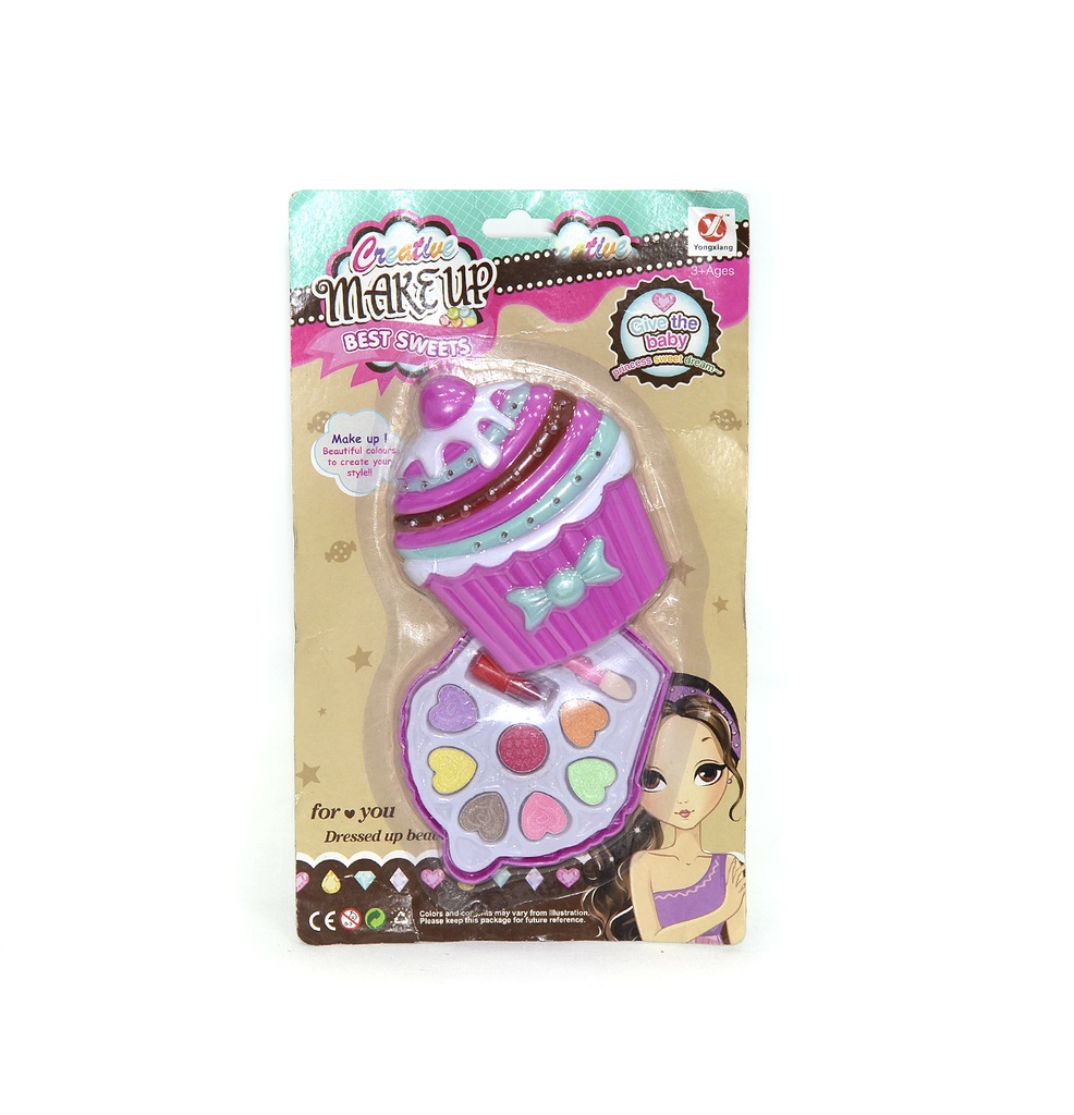SET MAQUILLAJE PASTELITO [D8721-2]