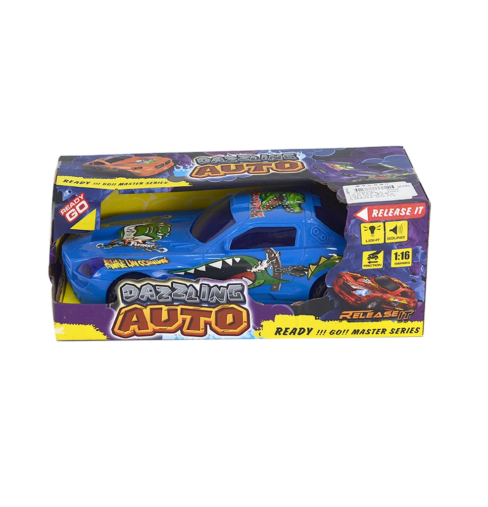 COCHE DE FRICCIÓN CON LUZ Y MÚSICA [4400A]