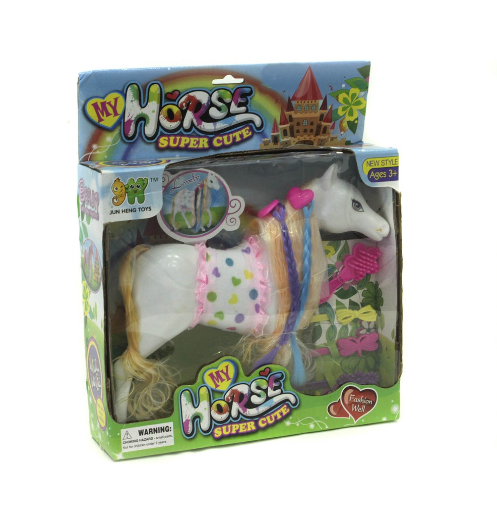 JUEGO DE CABALLOS 2 COLORES [6685-A]