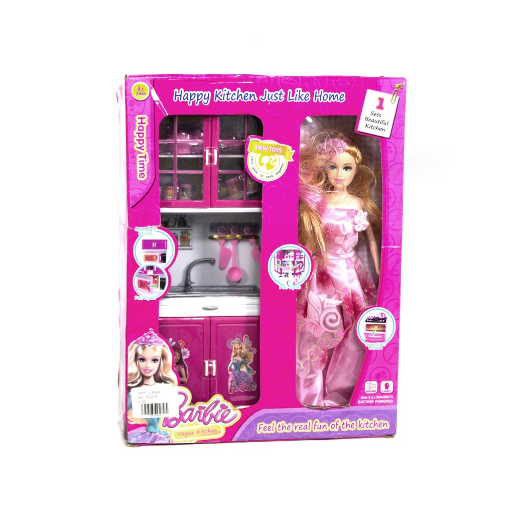 BOBBI SERIE DE COCINAS CON BOBBI MUÑECA [9920-6]